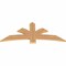 Ekena Millwork Davenport Timber Gable Bracket, Western Red Cedar, 60"W x 25"H x 1 1/2"D x 5 1/2"F, 10/12 Pitch GBW060X25X0206DAV00SWR - alternate 4